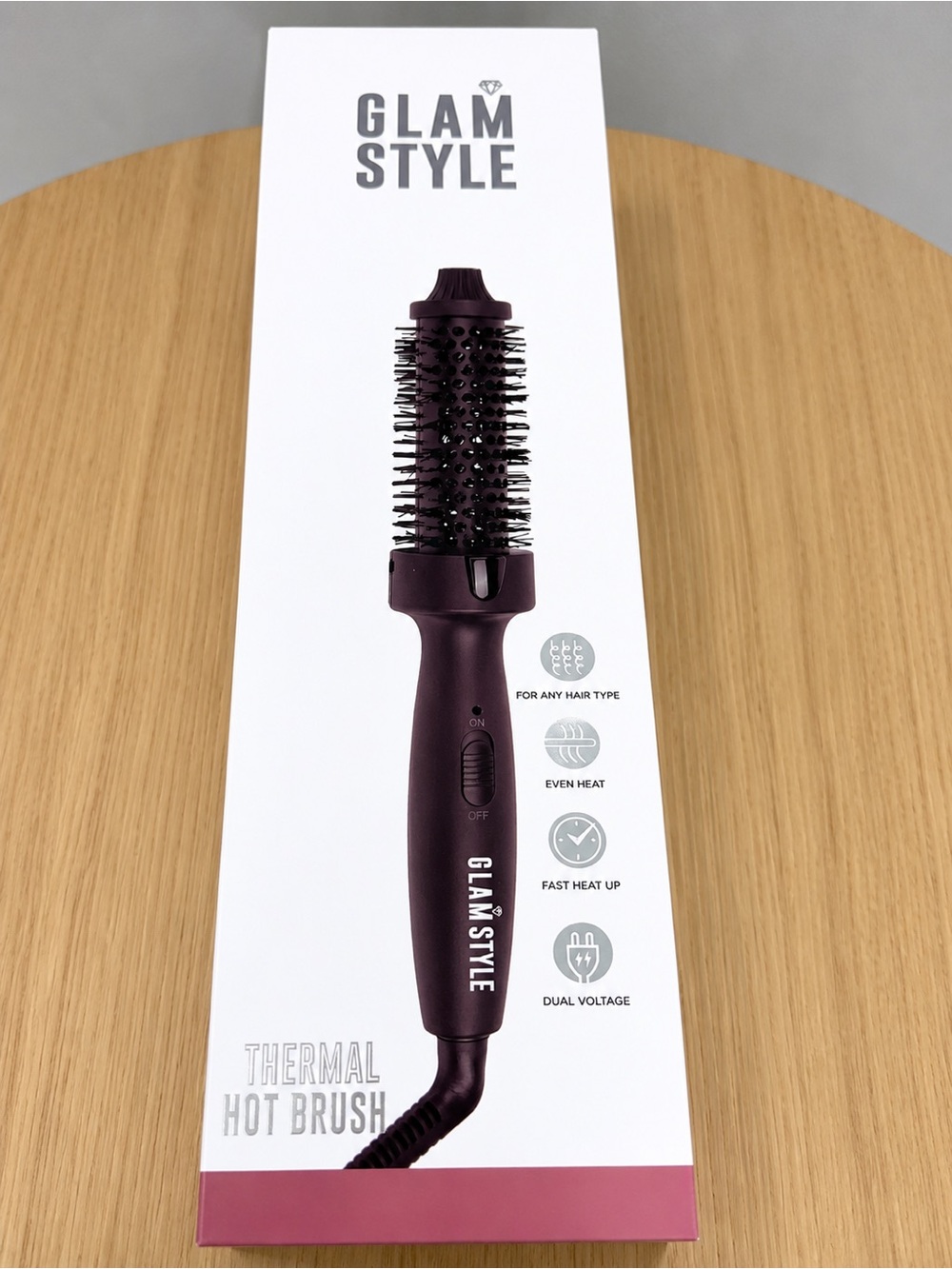 Thermal Hot Brush - Plum